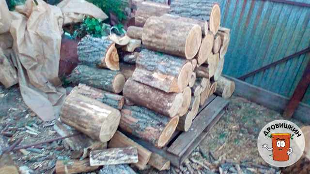 Как правильно определить объём дров